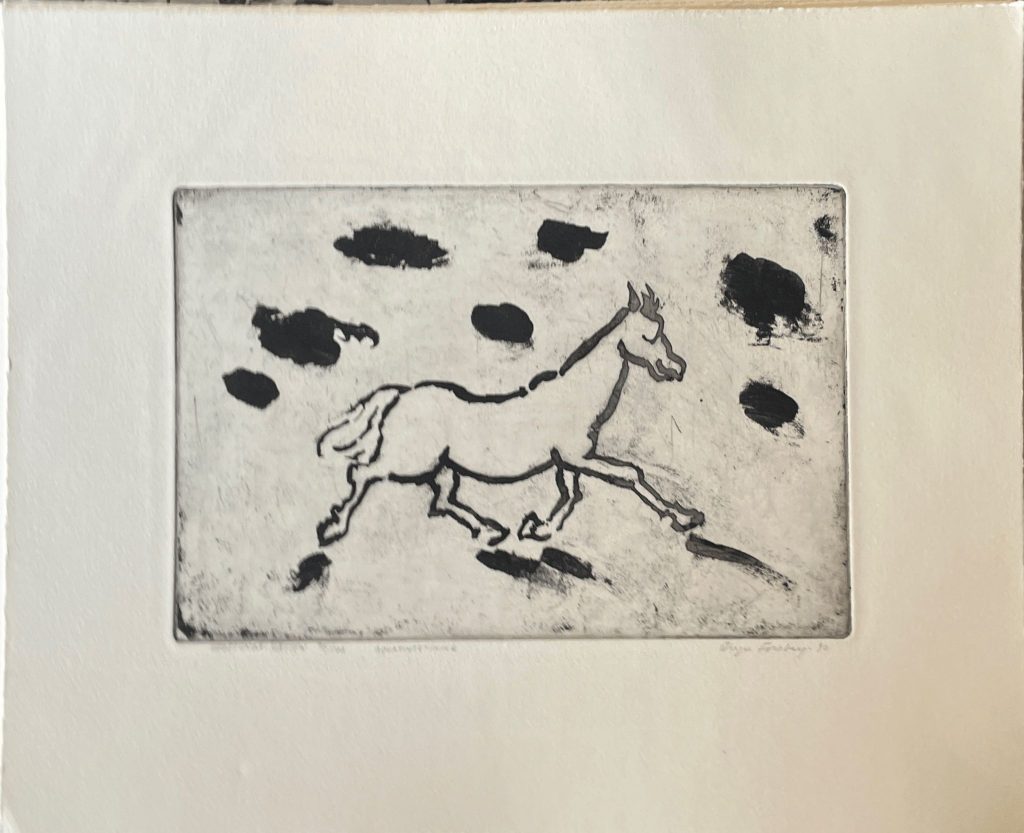 Hästen 1990 ritad av Birger