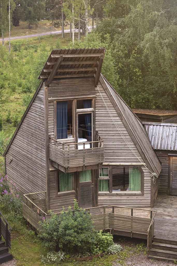 Glampingstuga på Skaparbyn i Hedesunda