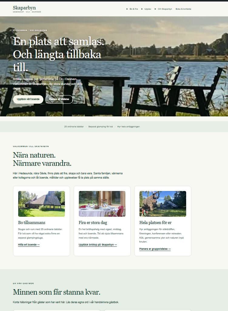 Tydligare och modernare hemsida publicerad.